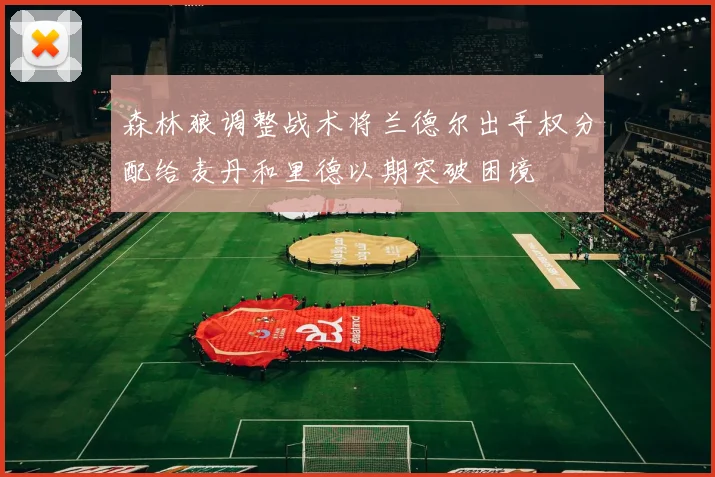 森林狼调整战术将兰德尔出手权分配给麦丹和里德以期突破困境