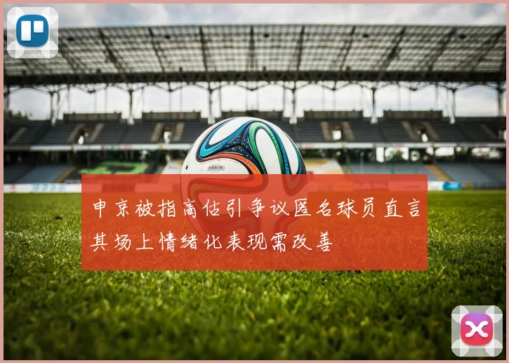申京被指高估引争议匿名球员直言其场上情绪化表现需改善